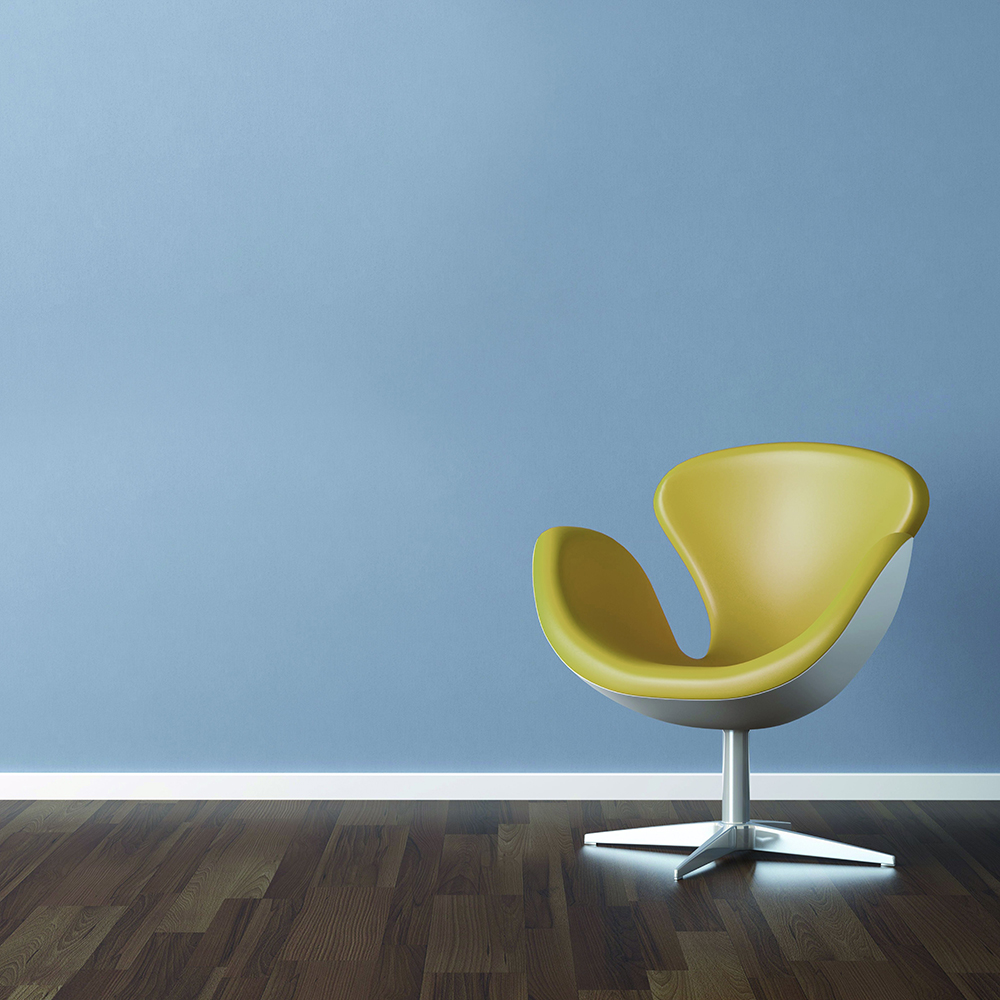 Onlywood Battiscopa Legno Massello BIANCO Laccato RAL 9016 - 58 x 12 mm - Asta da 2,4 Metri-89111