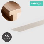 BORDO DI FINITURA COLORADO OAK Rivestimento per Scale Interne - Confezione 2 Pezzi-0