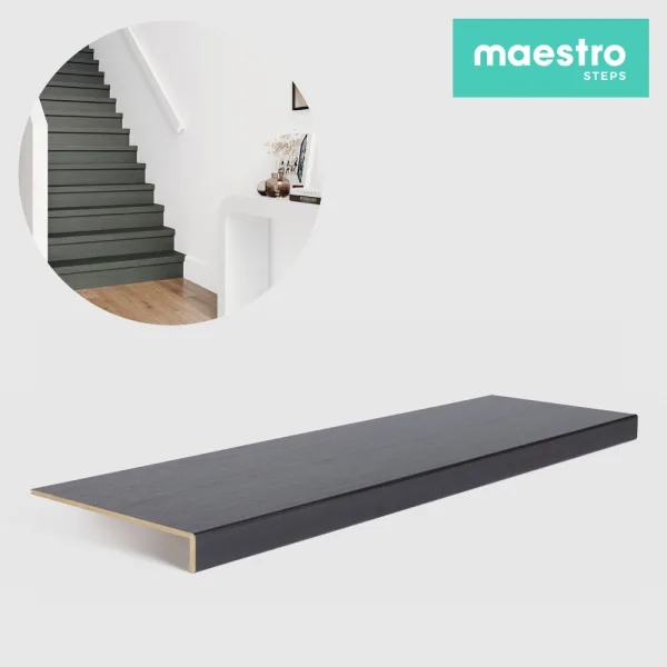 GRADINO MISSOURI OAK Rivestimento Scale Interne Fai da te - Larghezza max 130 cm-0