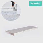 GRADINO TERRAZZO GREY Rivestimento Scale Interne Fai da te - Larghezza max 100 cm-0