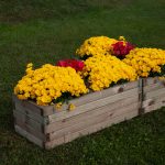 Fioriera in legno di pino impregnato in autoclave TULIPANO 120 x 40 x 32,5 h cm -0