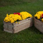 Fioriera in legno di pino impregnato in autoclave TULIPANO 120 x 40 x 32,5 h cm -89677