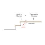 PIANEROTTOLO TERRAZZO GREY Rivestimento per Scale Interne - Confezione 1,38 MQ-89343