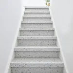 GRADINO TERRAZZO GREY Rivestimento Scale Interne Fai da te - Larghezza max 130 cm-89326