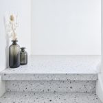 GRADINO TERRAZZO GREY Rivestimento Scale Interne Fai da te - Larghezza max 100 cm-89313