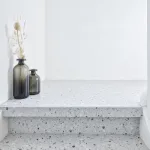 GRADINO TERRAZZO GREY Rivestimento Scale Interne Fai da te - Larghezza max 130 cm-89331