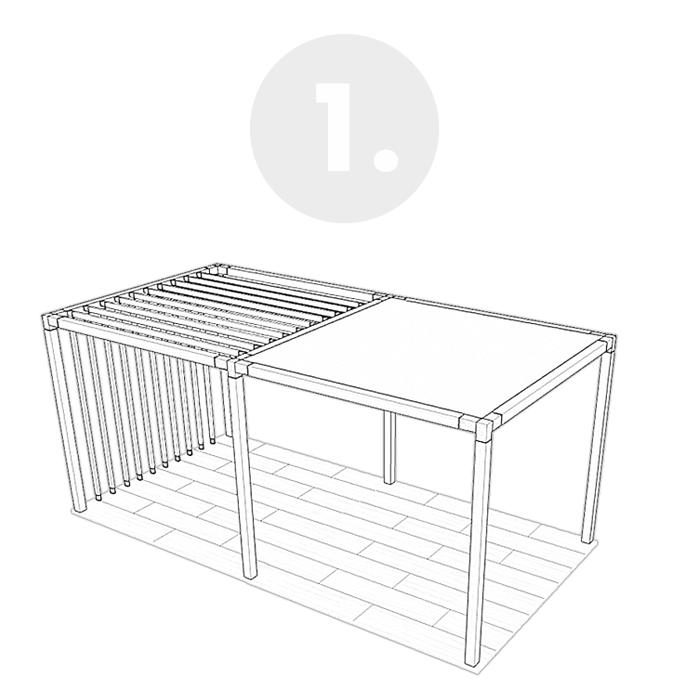 Disegna la tua pergola