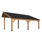 Pergola Gazebo modulare in legno di Douglas BERGEN XL - set base 675 x 418 cm-90190