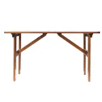 Tavolo in Legno da Esterno Modello VENTA 140 x 80 x 69 h. cm - Verniciato Miele - foto 2