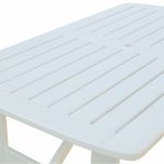Tavolo in Legno da Esterno Modello VENTA 140 x 80 x 69 h. cm - Verniciato Bianco-89908