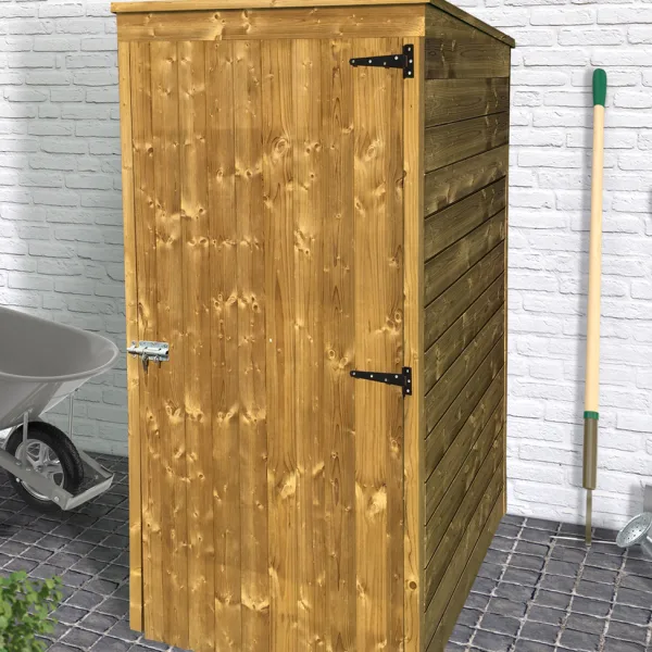 Armadio da Esterno in Legno Impregnato 97 x 90 x 178 cm