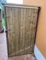 Armadio da Esterno in Legno Impregnato 97 x 90 x 178 cm - foto 4