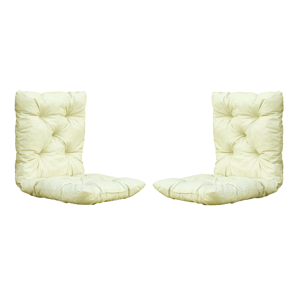 Set cuscini ATLANTA colore Beige - 2 pezzi-0 Set cuscini ATLANTA colore Beige - 2 pezzi-0