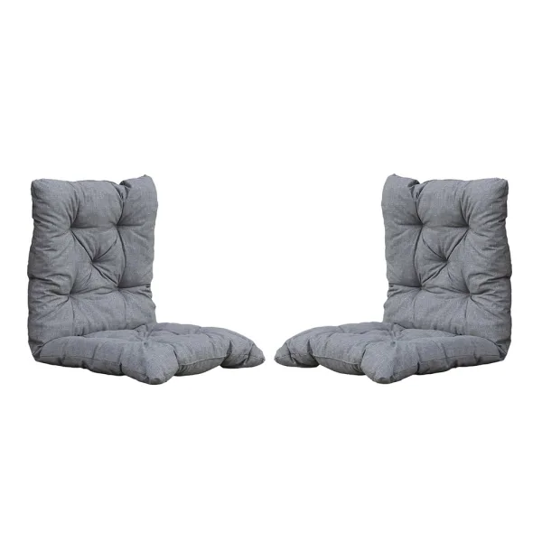 Set cuscini ATLANTA colore Grigio - 2 pezzi-0