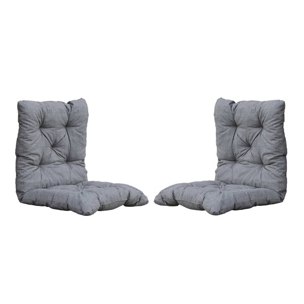 Set cuscini ATLANTA colore Grigio - 2 pezzi-0
