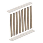 Singola Doga girevole Rovere Naturale - immagine 2