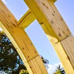 Onlywood Pergola ingresso MOONGATE 227 x 30 x 245 h cm - foto 7