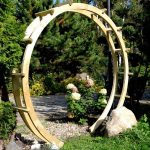 Onlywood Pergola ingresso MOONGATE 227 x 30 x 245 h cm-90481