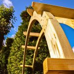 Onlywood Pergola ingresso MOONGATE 227 x 30 x 245 h cm-90486