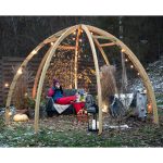 Onlywood Pergola Gazebo IGLOO diametro 360 x 250 h cm-90517