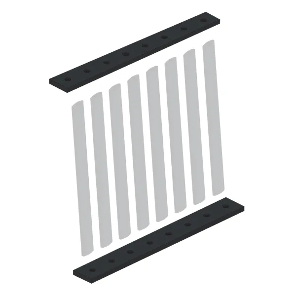 Kit d’installazione Nere – 1 Metro Lineare