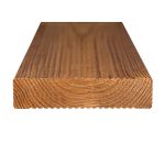 Listoni Legno per Esterno con Zigrinatura Antiscivolo in Legno di Pino Thermowood-90300