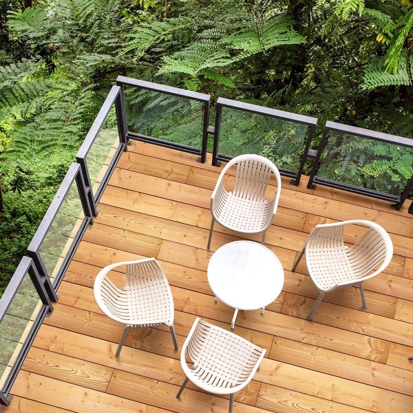 Listoni Legno per Esterno con Zigrinatura Antiscivolo in Legno di Pino Thermowood-0