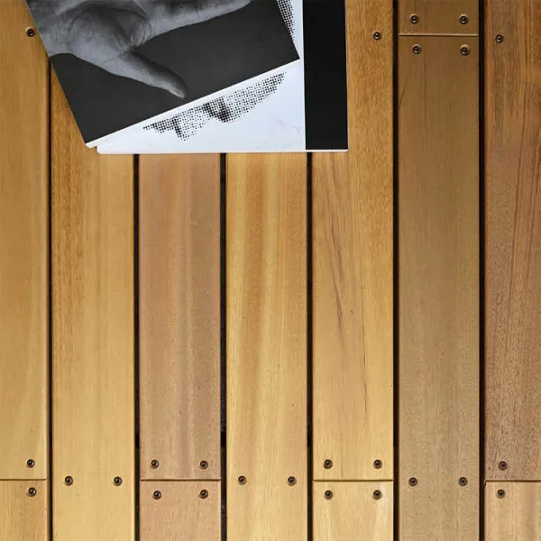Listoni Legno per Esterno in TATAJUBA - 2 dimensioni-0