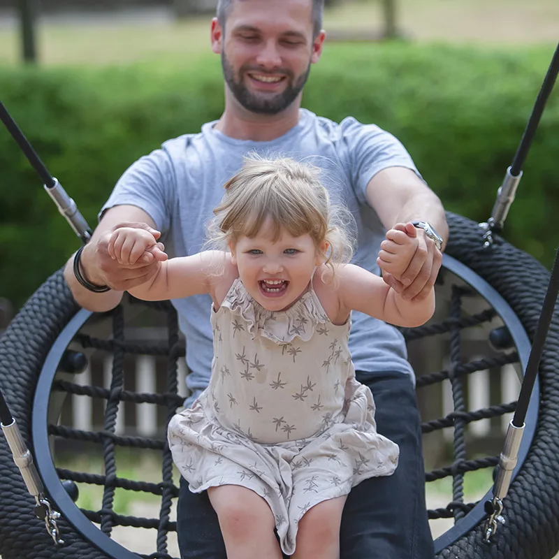 Parco Giochi in Legno di Larice PIXIE Torre con Scivolo – Certificato EN 1176 Uso Pubblico