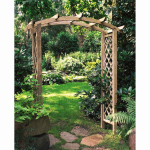Onlywood Pergola ad Arco in Legno Impregnato 180 x 85 x 230 h. cm-0