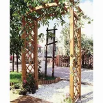 Onlywood Pergola ad Arco in Legno Impregnato 180 x 90 x 260 h. cm - foto 3