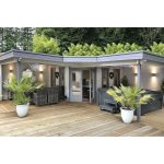 Onlywood Casetta in legno da giardino JUTKA - 678 x 678 cm-90969