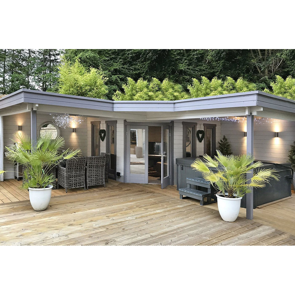 Onlywood Casetta in legno da giardino JUTKA - 678 x 678 cm-90969
