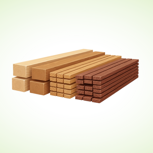 Travi e listelli in legno