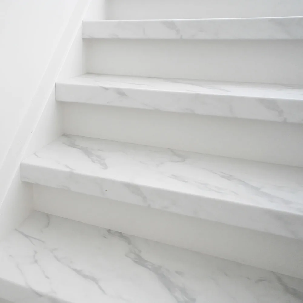 Coprigradino Rivestimento Scale Interne Fai da te – MARMO BIANCO
