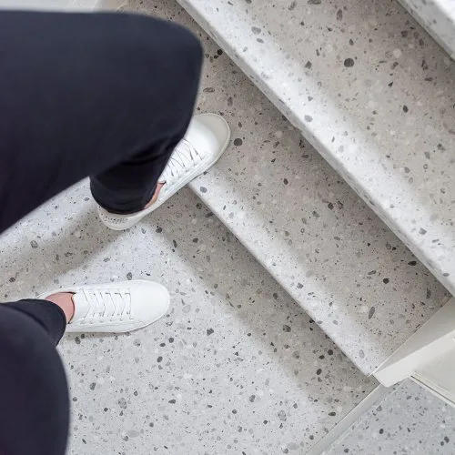 Coprigradino Rivestimento Scale Interne Fai da te – TERRAZZO GREY