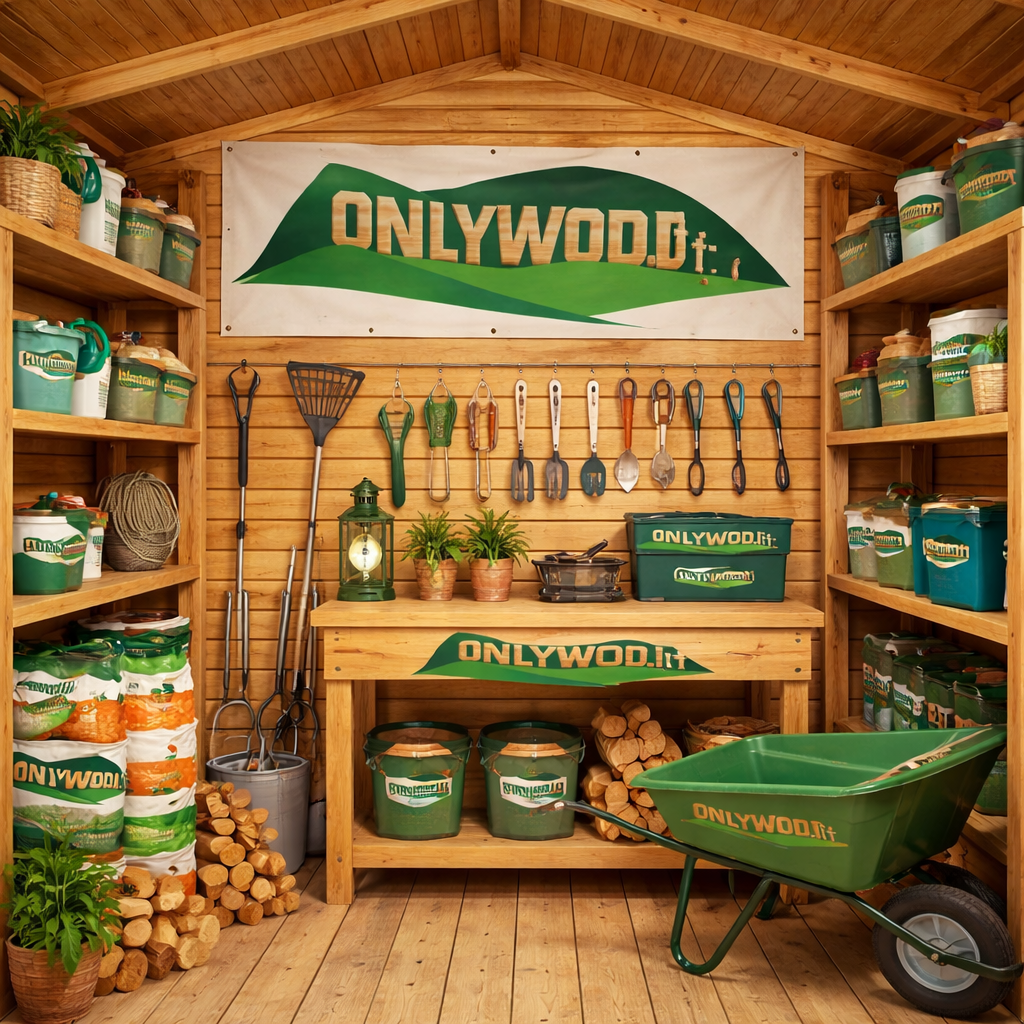 Casetta in legno perfetta come ripostiglio