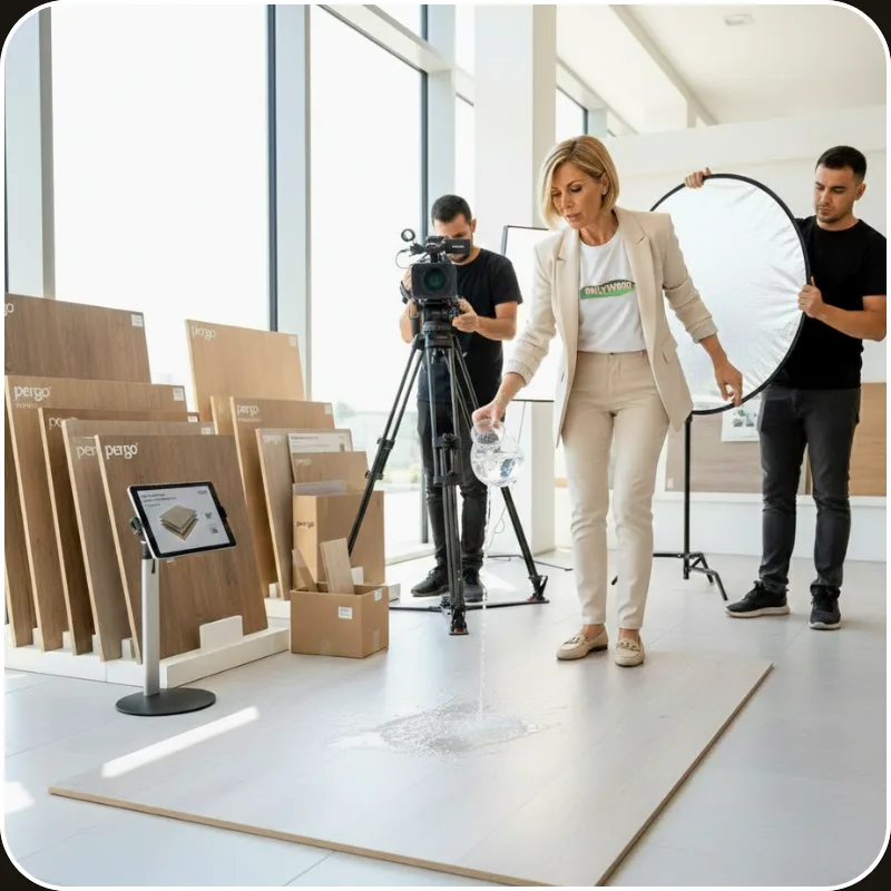 Presentazione Pavimento Laminato PERGO