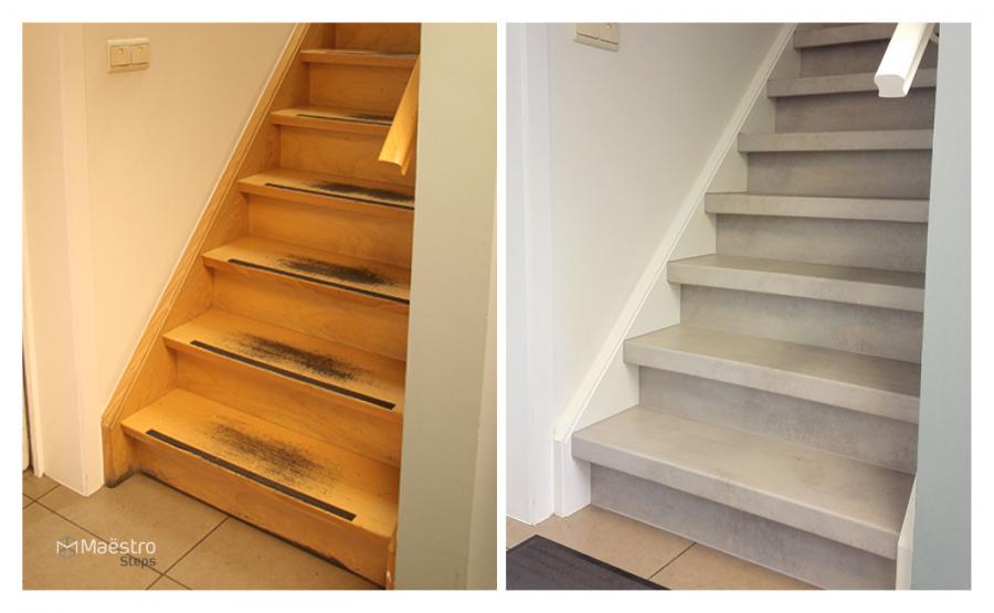 realizzazione rivestimento scala