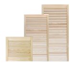 Onlywood Ante in Legno PERSIANATE in Pino Naturale Massello - 30 misure diverse