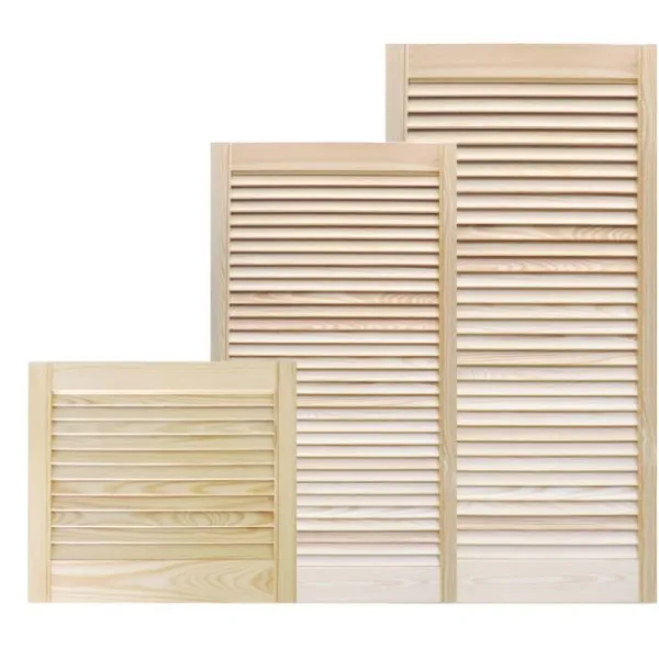 Onlywood Ante in Legno PERSIANATE in Pino Naturale Massello – 30 misure diverse