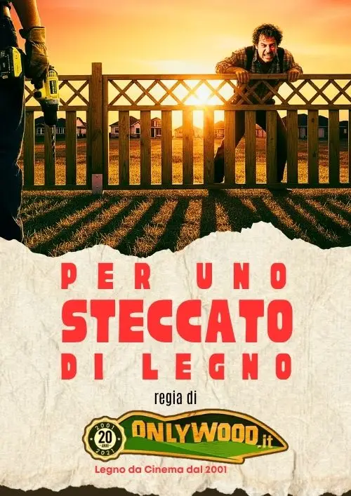 lo steccato cattivo è solo su onlywood legno da cinema