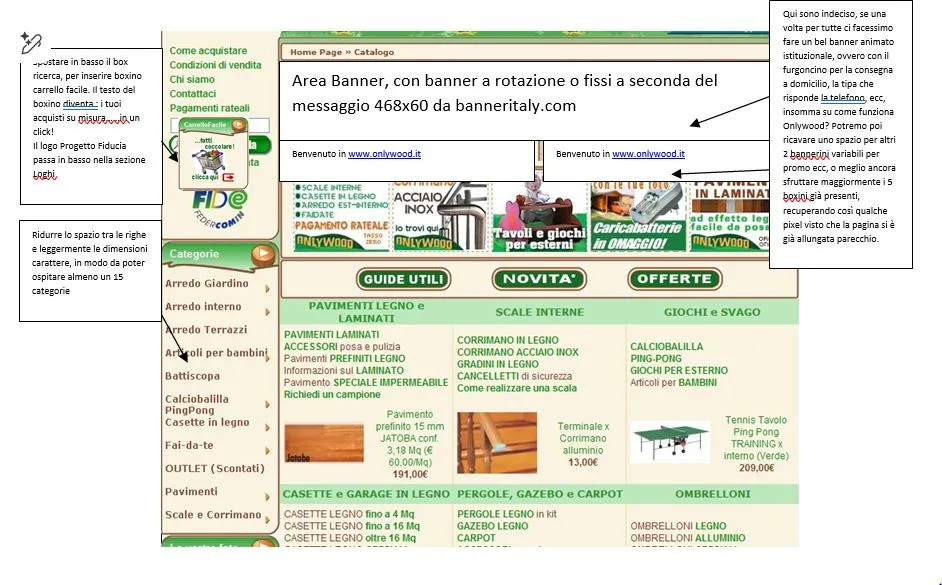 Onlywood sito 2007 storico