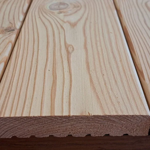 Onlywood Pavimento in Legno per esterno LARICE – Prezzo a MQ. – Spazzolata effetto Parquet
