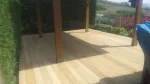 Pavimento per esterno in legno di Castagno italiano