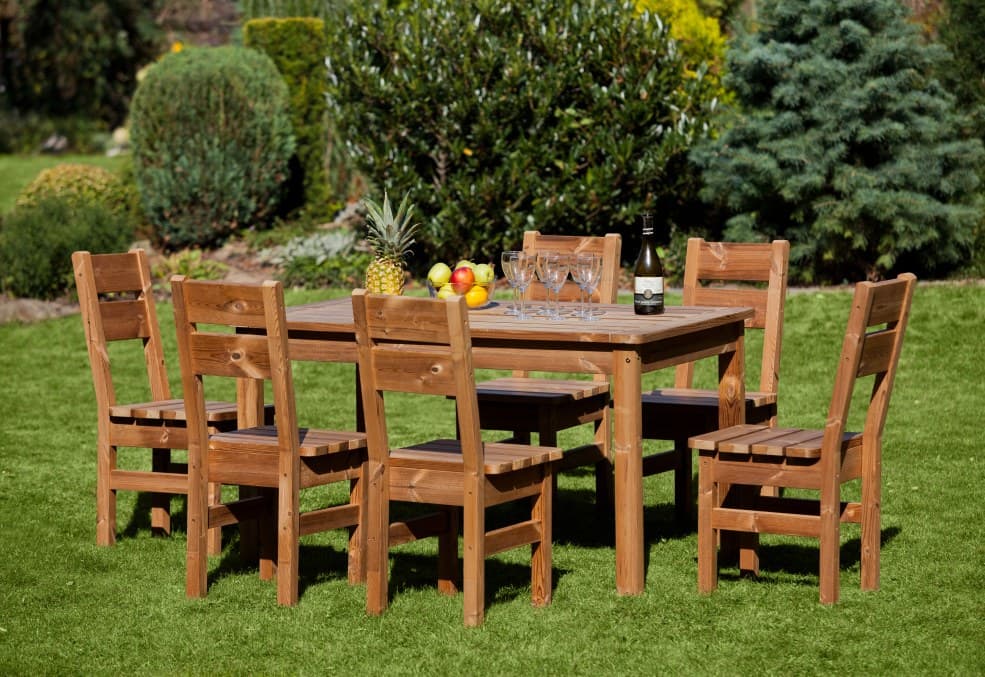 arredo da giardino in legno di thermowood