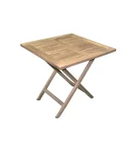 Tavolo VULCANO pieghevole in teak 80x80 cm - foto 5