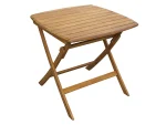 Tavolo PIOMBINO pieghevole in acacia 80x80 cm. - foto 2