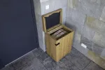Onlywood Cassetta WOODLOCKER per pacchi corriere 41x59x87 h cm Legno per esterno - foto 6