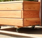 Onlywood set ruote per fioriera LARIX - foto 3